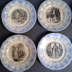 Outlet Pamono Ceramic Plates from Villeroy and Boch Wallerfangen, Set of 6