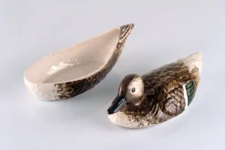 Clearance Pamono Ceramic Saucière in the shape of a Duck by Bassano, Italy