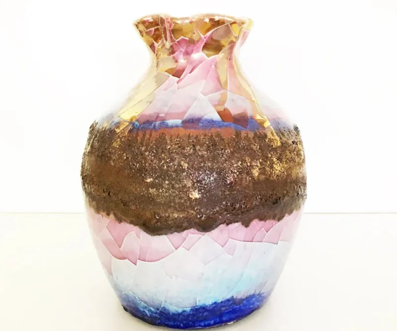 Pamono Ceramic Sculpture Vase by Claudio Pulli, 1960s> Vases