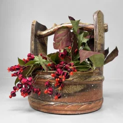Discount Pamono Ceramic Shigaraki Well Ikebana Vase, 1950s