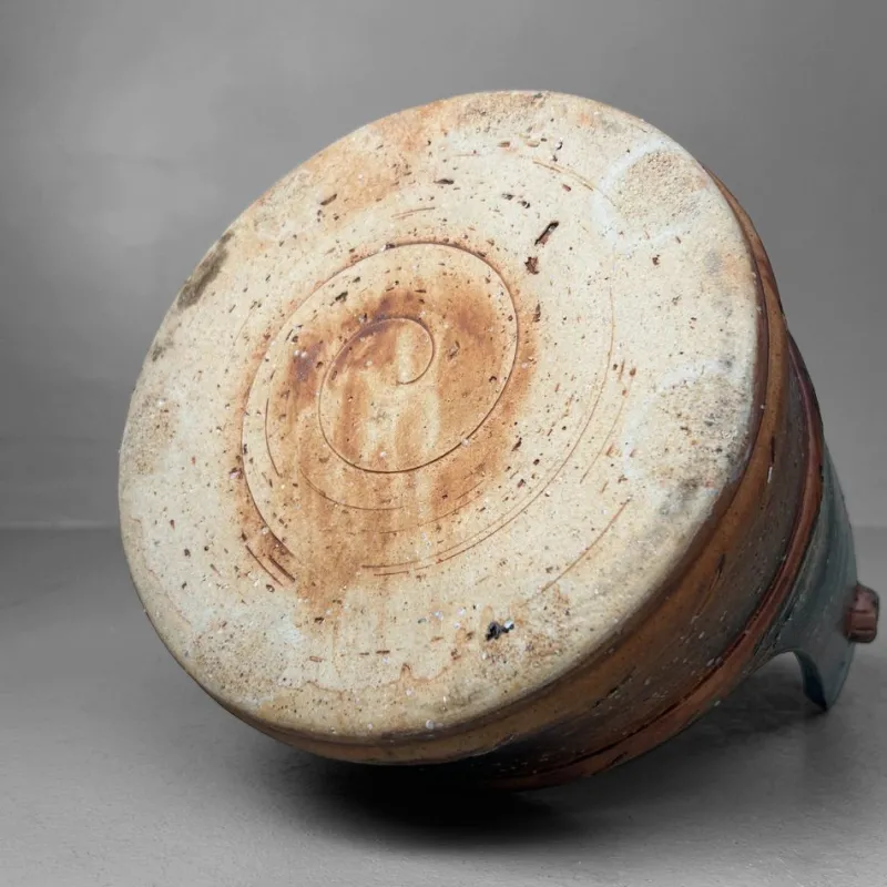Discount Pamono Ceramic Shigaraki Well Ikebana Vase, 1950s