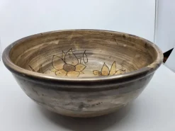 New Pamono Ceramic Stoneware Bowl from Vallauris, Côte-d'Azur, France, 1970s