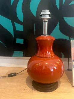 Discount Pamono Ceramic Table Lamp, 1970s