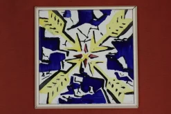 Best Pamono Ceramic Tiles by Salvador Dalì, Spain, 1954, Set of 2