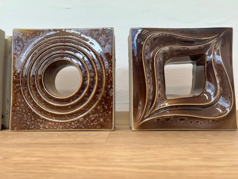 Online Pamono Ceramic Tiles, Czechoslovakia, 1960s, Set of 23