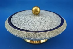 Outlet Pamono Ceramic Vase Box from Batignani, 1920s