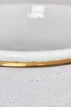 Pamono Ceramic Vase by Tommaso Barbi, 1970s><noscript><img width=