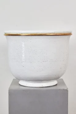 Pamono Ceramic Vase by Tommaso Barbi, 1970s><noscript><img width=