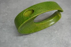 Pamono Ceramic Vase from Bertoncello, 1970s><noscript><img width=