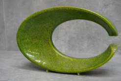 Pamono Ceramic Vase from Bertoncello, 1970s><noscript><img width=