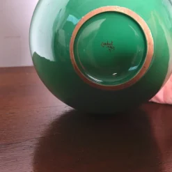 Pamono Ceramic Vase from Carbet, Italy, 1920s><noscript><img width=