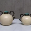 Sale Pamono Ceramic Vases by Eva Jancke Björk for Bo Fajans, Sweden, 1930s, Set of 2