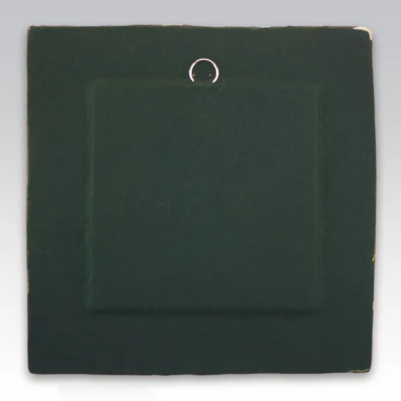 Pamono Ceramic Wall Mirror from Mithé Espelt, 1960s> Mirrors