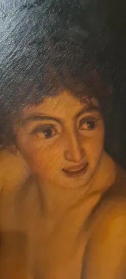 Pamono Cesare Ghirardi, Adonis' Mother Myrrha, 1869, Oil on Canvas, Framed><noscript><img width=