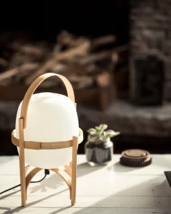 Pamono Cestita Table Lamp by Miguel Milá