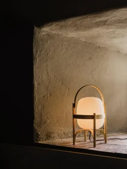 Pamono Cestita Table Lamp by Miguel Milá