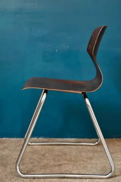 Pamono Chairs by Elmar Flötotto for Pagholz Flötotto, 1970s, Set of 4><noscript><img width=