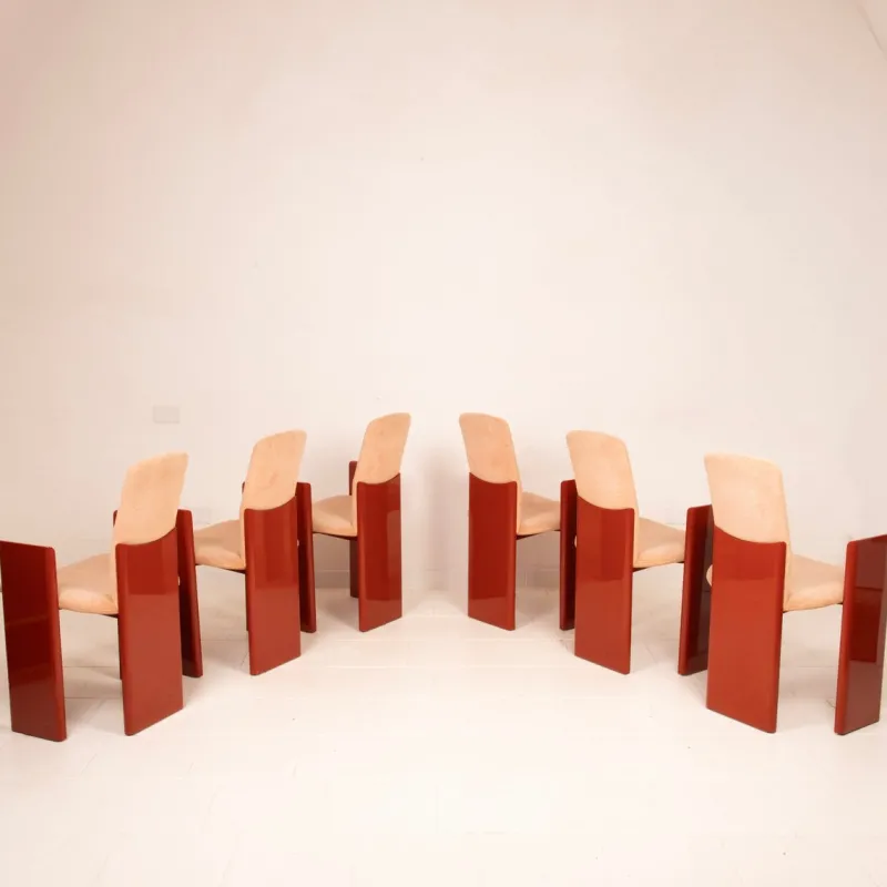 Sale Pamono Chairs by Kinu di Motomi Kawakami for Arflex 1983, Set of 6