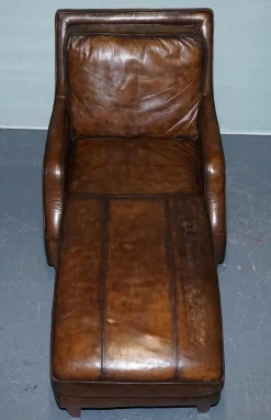 Best Pamono Chaise Lounge in Hand Dyed Leather