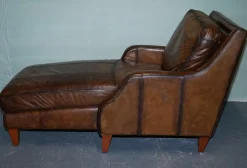 Best Pamono Chaise Lounge in Hand Dyed Leather