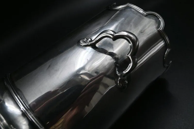 Pamono Champagne Bucket in Sterling Silver from James Dixon & Sons, 1890s> Ice Buckets & Wine Coolers
