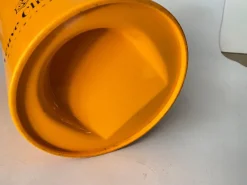 Pamono Champagne Bucket Veuve Clicquot in Plastic Orange, France, 20th Century><noscript><img width=