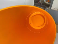 Pamono Champagne Bucket Veuve Clicquot in Plastic Orange, France, 20th Century><noscript><img width=