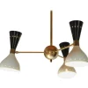 Pamono Chandelier by Silvio Piattelli> Ceiling Lights