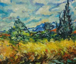 Pamono Chantal Grimb, Everything Is Rhythm, 1972, Oil Painting> Impressionist
