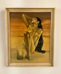Pamono Charlie Delhauter, Nude Lady, 1960, Pigment Print> Abstraction|Mid-Century