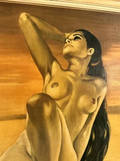 Pamono Charlie Delhauter, Nude Lady, 1960, Pigment Print> Abstraction|Mid-Century