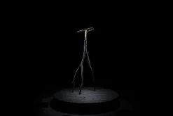Pamono Charred & Gold Snappy Tree Friend Floor Light by Marco Iannicelli><noscript><img width=