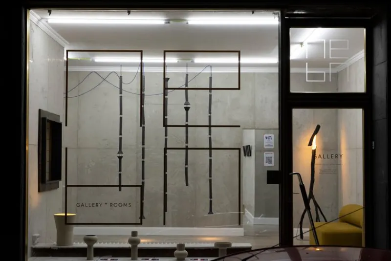 Pamono Charred & Gold Snappy Tree Friend Floor Light by Marco Iannicelli> Floor Lamps