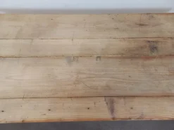 Pamono Cherry Farmhouse Table with 2 Drawers><noscript><img width=