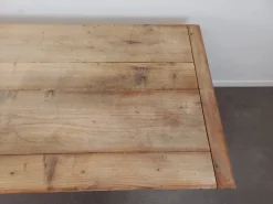 Pamono Cherry Farmhouse Table with 2 Drawers><noscript><img width=