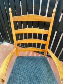 Pamono Cherry Rocking Chair, 1970s><noscript><img width=