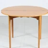 Pamono Cherrywood Card Table by Hans J. Wegner for Fritz Hansen A/S, Denmark, 1968> Game Tables