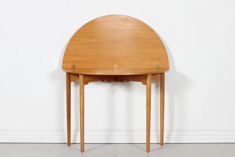 Pamono Cherrywood Card Table by Hans J. Wegner for Fritz Hansen A/S, Denmark, 1968> Game Tables