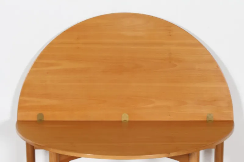 Pamono Cherrywood Card Table by Hans J. Wegner for Fritz Hansen A/S, Denmark, 1968> Game Tables