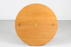 Pamono Cherrywood Card Table by Hans J. Wegner for Fritz Hansen A/S, Denmark, 1968><noscript><img width=