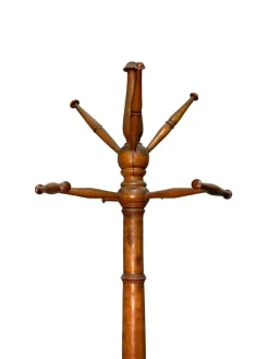 Pamono Cherrywood Standing Coat Rack> Racks, Hooks & Valets