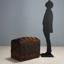 Pamono Chest, Late 19th Century> Trunks Crates & Baskets