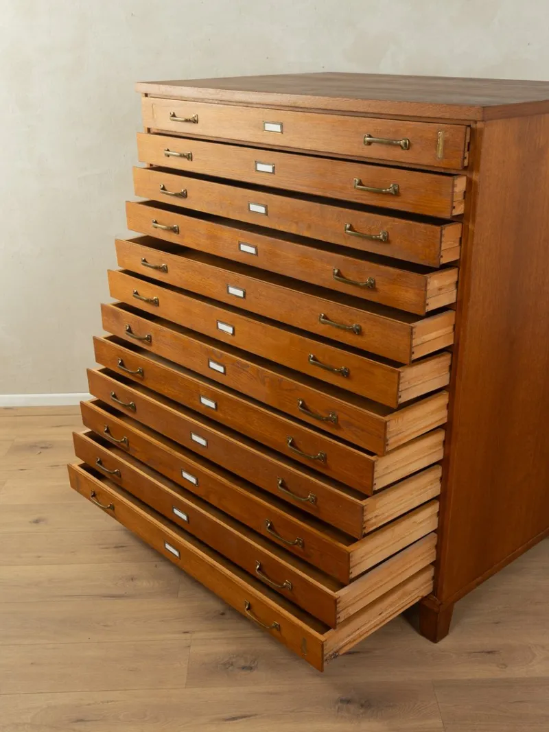 Pamono Chest of Drawers, Filing Cabinet, 1960s> Dressers, Commodes & Chests