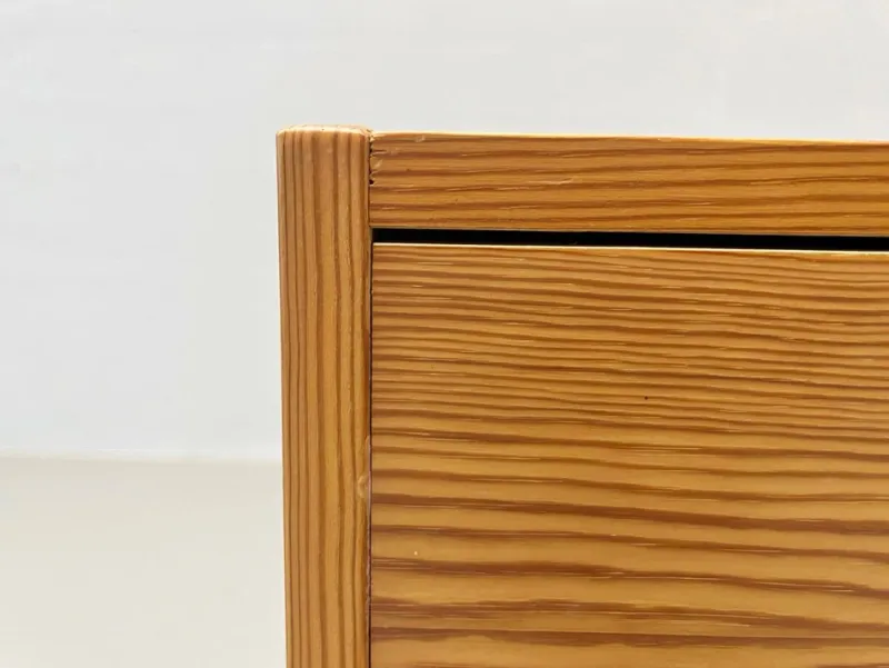 Pamono Chest of Drawers in Pine Veneer from AB Svenska Möbelfabriken, Sweden, 1970s> Dressers, Commodes & Chests