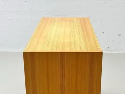 Pamono Chest of Drawers in Pine Veneer from AB Svenska Möbelfabriken, Sweden, 1970s><noscript><img width=