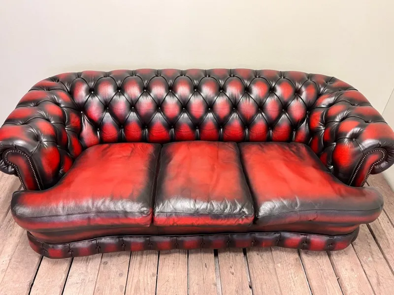 Hot Pamono Chesterfield Set from Centurion Furniture, 1990s, Set of 3