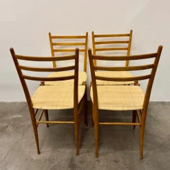 Pamono Chiavari Chairs Mod. Gobbetta, Set of 4><noscript><img width=
