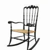 Sale Pamono Chiavari Wicker Rocking Chair by F.lli Podesta, 1950s