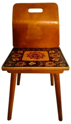 Clearance Pamono Children's Chair with Plywood, 1950s