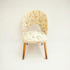 Hot Pamono Children's Chair with School Motif, Germany, 1950s
